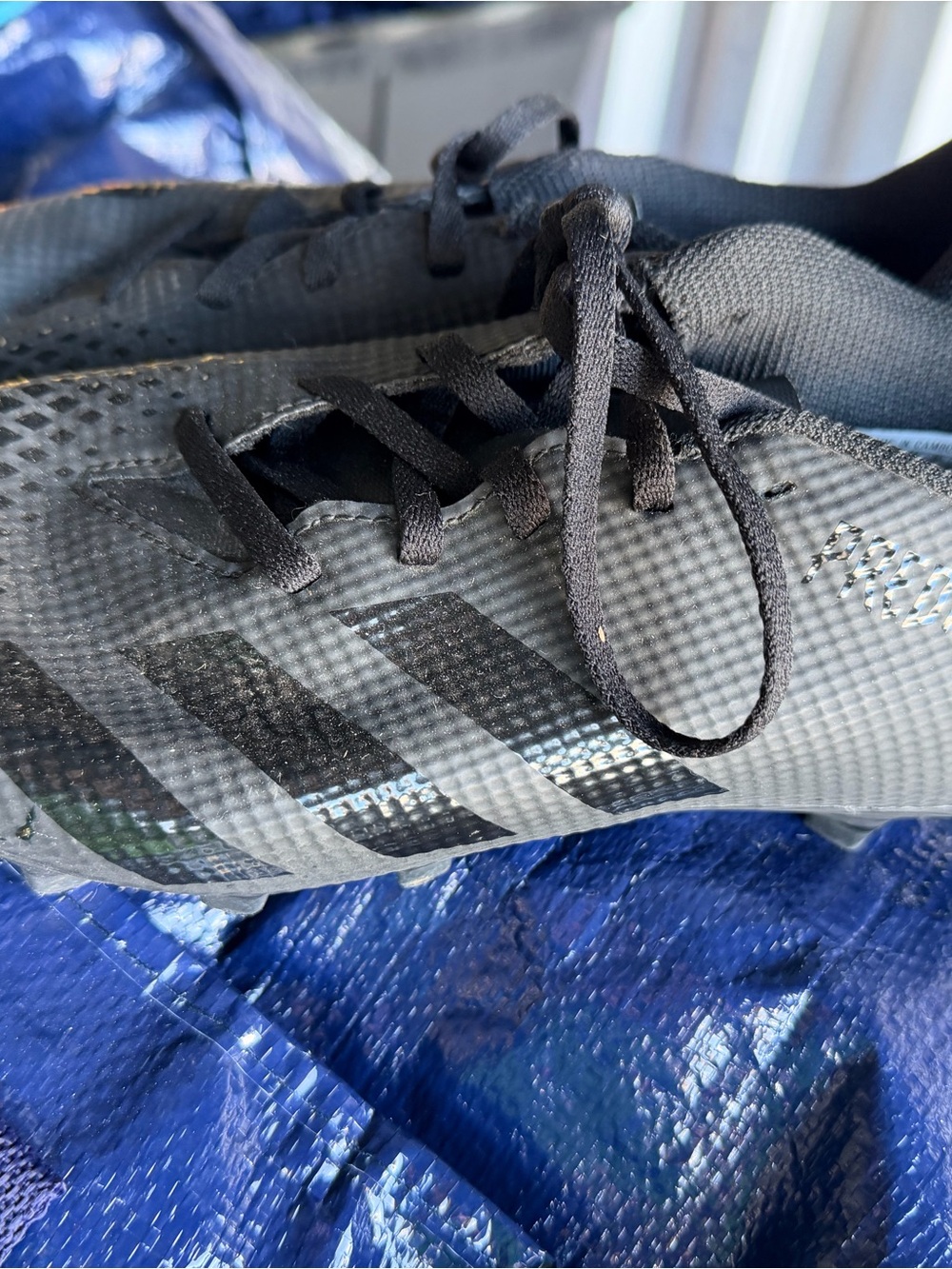 Adidas Black Athletic Shoe (Men's)
